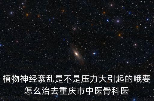 植物神經(jīng)紊亂是不是壓力大引起的哦要怎么治去重慶市中醫(yī)骨科醫(yī)