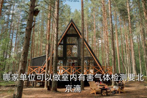 哪家單位可以做室內有害氣體檢測要北京滴