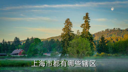 上海市都有哪些轄區