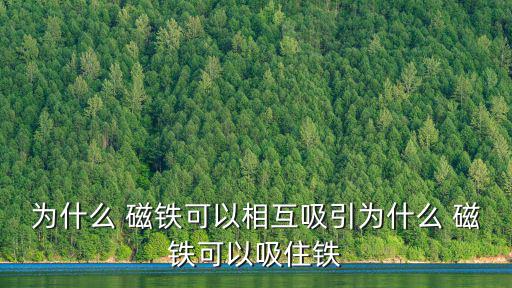 磁鐵為什么能吸鐵,鐵磁材料磁化后形成鐵疇磁性加強