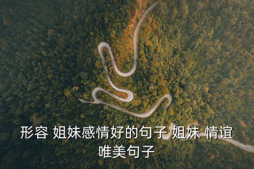 姐妹情誼,親愛的妹妹:有你陪伴我的微笑很燦爛