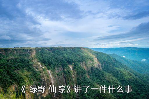 《 綠野 仙蹤》講了一件什么事