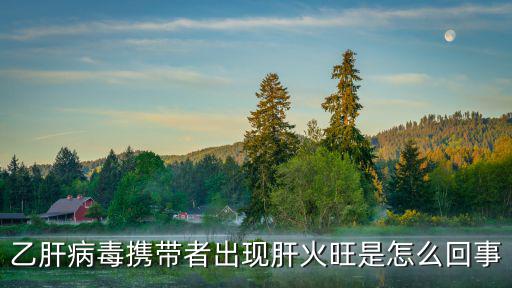 肝火旺的原因，乙肝病毒攜帶者出現(xiàn)肝火旺是怎么回事