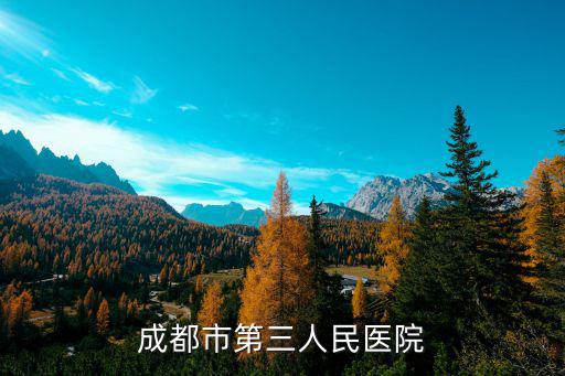 成都市第三人民醫院