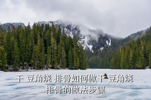 干 豆角燒 排骨如何做干 豆角燒 排骨的做法步驟