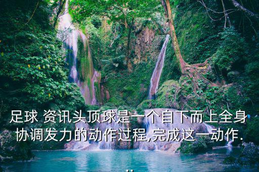 足球 資訊頭頂球是一個自下而上全身協調發力的動作過程,完成這一動作...