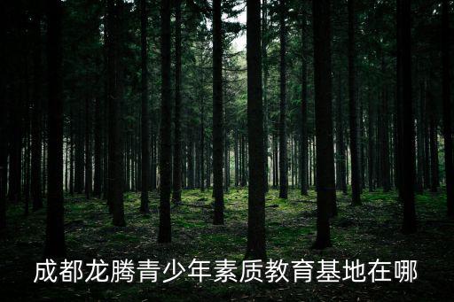 成都龍騰青少年素質(zhì)教育基地在哪