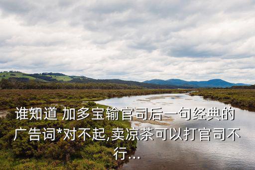 加多寶廣告,我們用了17年才成為和可口可樂(lè)媲美的品牌