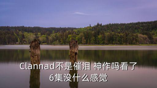 Clannad不是催淚 神作嗎看了6集沒什么感覺