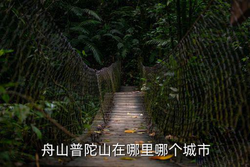  舟山普陀山在哪里哪個城市