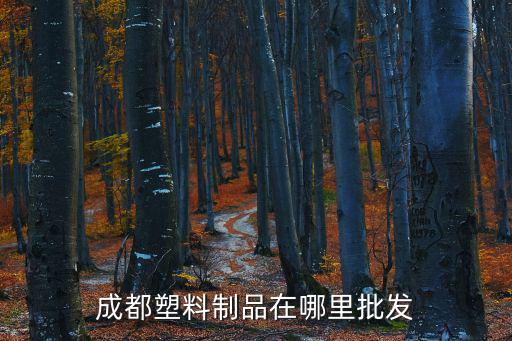 成都塑料制品在哪里批發(fā)