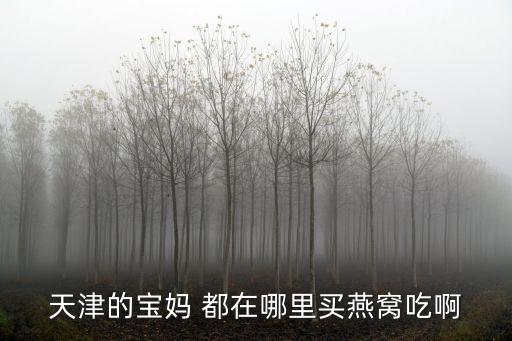 天津市燕窩哪里有賣(mài)，天津的寶媽 都在哪里買(mǎi)燕窩吃啊