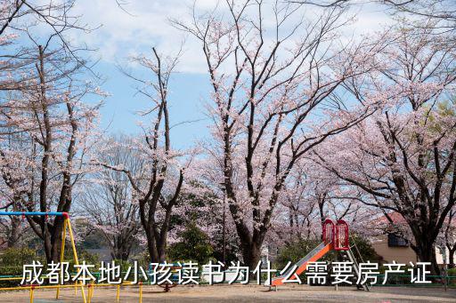 成都本地小孩讀書為什么需要房產證