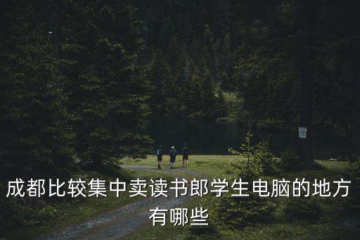 成都比較集中賣讀書郎學生電腦的地方有哪些