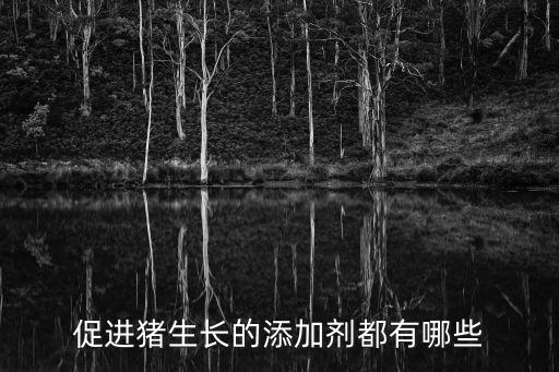 促進(jìn)豬生長(zhǎng)的添加劑都有哪些