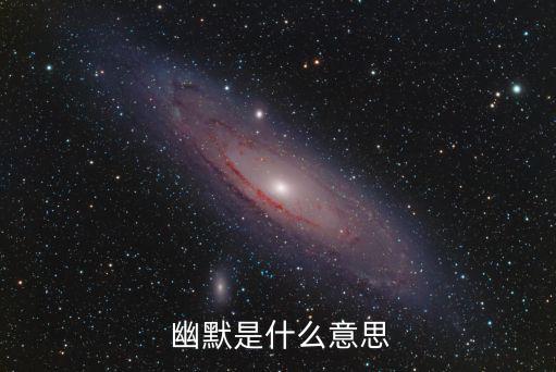  幽默是什么意思
