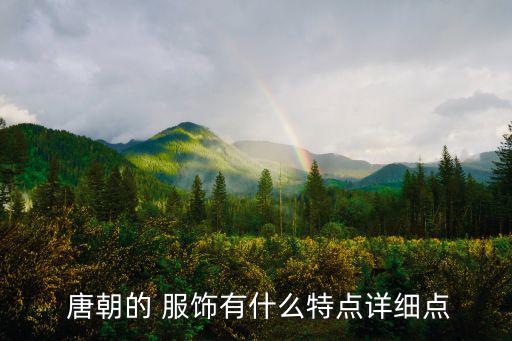 唐朝服飾特點,唐朝服飾設計更精致美觀盛唐社會氛圍開放自由