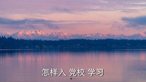 入黨校學習申請書,入黨申請書寫什么?