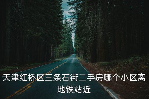 天津紅橋區(qū)三條石街二手房哪個小區(qū)離地鐵站近
