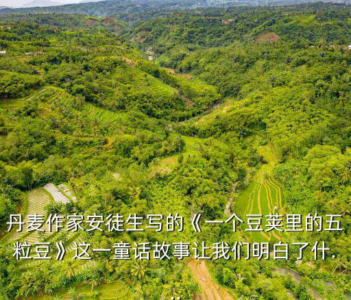 丹麥作家安徒生寫的《一個(gè)豆莢里的五粒豆》這一童話故事讓我們明白了什...