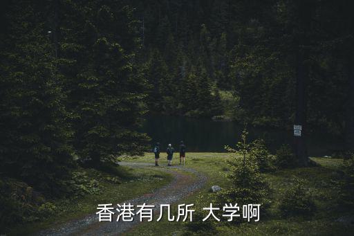  香港有幾所 大學(xué)啊