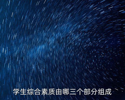 學生綜合素質，學生綜合素質