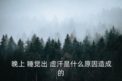 晚上 睡覺出 虛汗是什么原因造成的