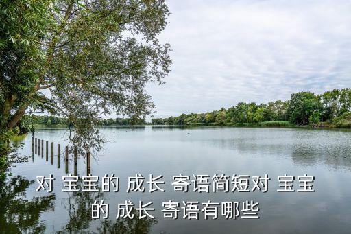 對 寶寶的 成長 寄語簡短對 寶寶的 成長 寄語有哪些