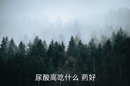  尿酸高吃什么 藥好