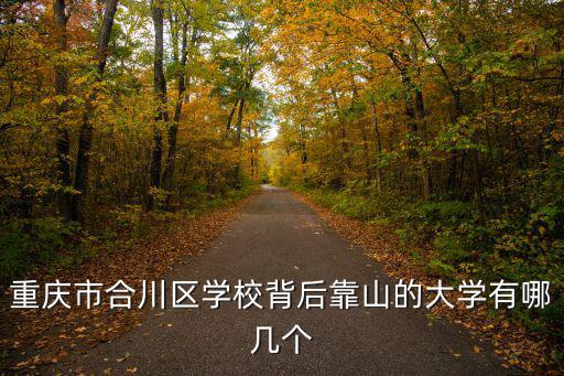 重慶市合川中學隔壁大學，重慶市合川區高校園區思源路15號那是個什么學校他是算大學嗎