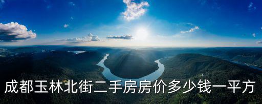 成都玉林北街二手房房價多少錢一平方