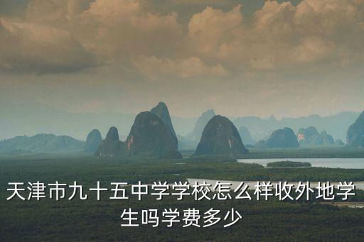 天津市九十五中學學校怎么樣收外地學生嗎學費多少