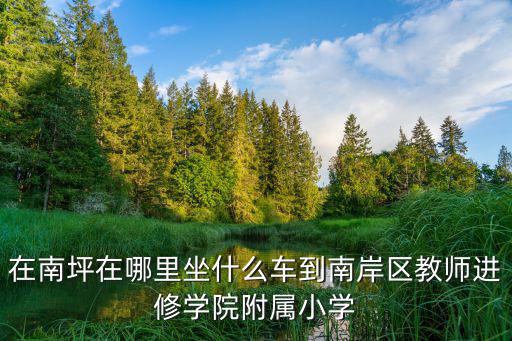 重慶市教師進修附屬小學，在南坪在哪里坐什么車到南岸區教師進修學院附屬小學