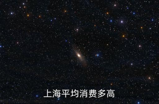 上海平均消費(fèi)多高