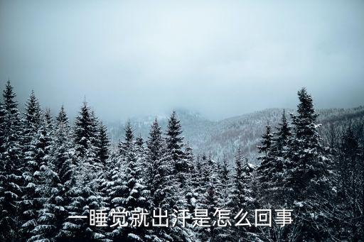 一睡覺就出汗是怎么回事
