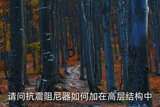 高樓防震阻尼器 高層小區(qū)，請問抗震阻尼器如何加在高層結構中
