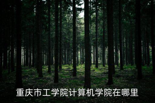重慶市工學院計算機學院在哪里