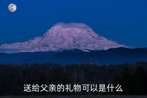 送給父親的禮物可以是什么