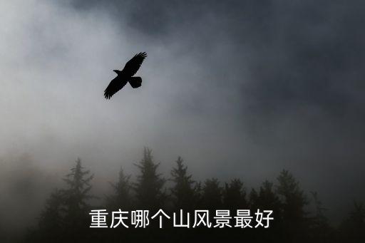 重慶市里面有什么山，重慶哪個山風景最好