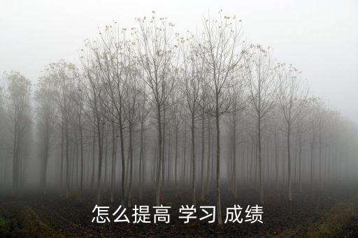 如何提高學習成績