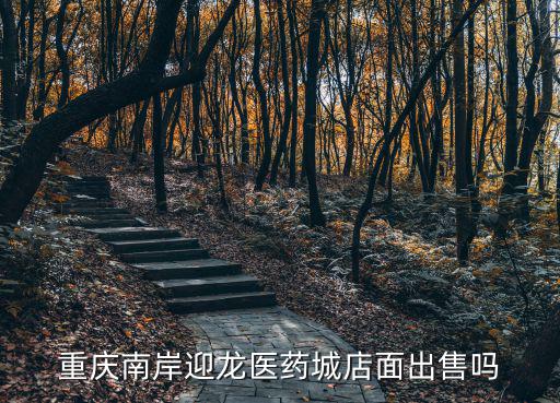 重慶南岸迎龍醫藥城店面出售嗎
