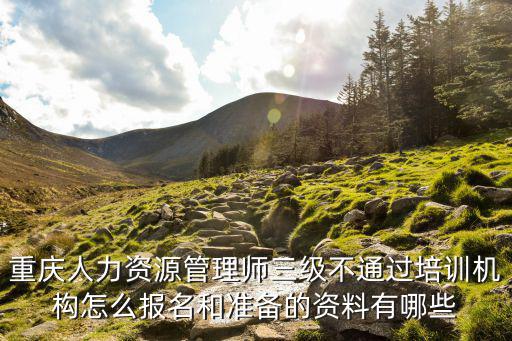 重慶人力資源管理師三級(jí)不通過培訓(xùn)機(jī)構(gòu)怎么報(bào)名和準(zhǔn)備的資料有哪些
