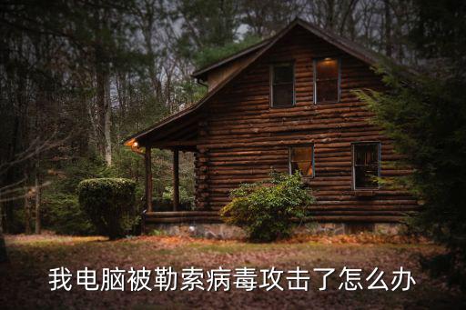 我電腦被勒索病毒攻擊了怎么辦