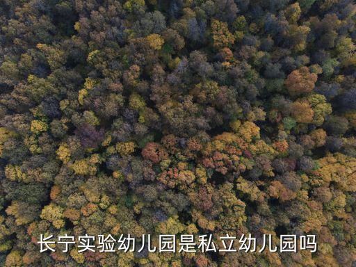 長寧實驗幼兒園是私立幼兒園嗎