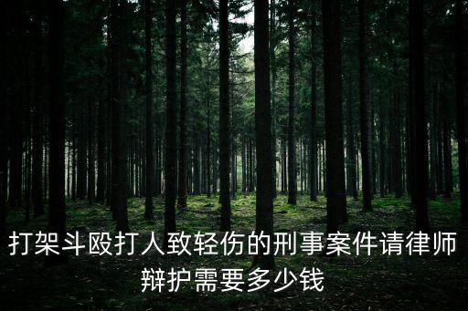 長沙刑事案件律師收費(fèi)標(biāo)準(zhǔn)，一般的刑事案件請(qǐng)一個(gè)律師大概費(fèi)用需要多少