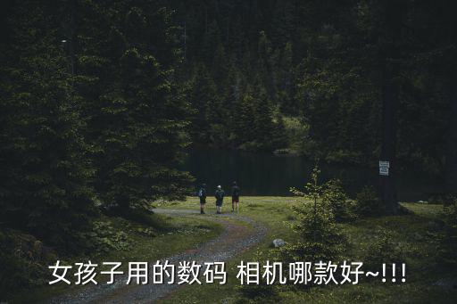 女孩子用的數碼 相機哪款好~!!!