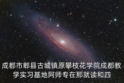 成都市郫縣古城鎮(zhèn)原攀枝花學院成都教學實習基地阿師專在那就讀和四