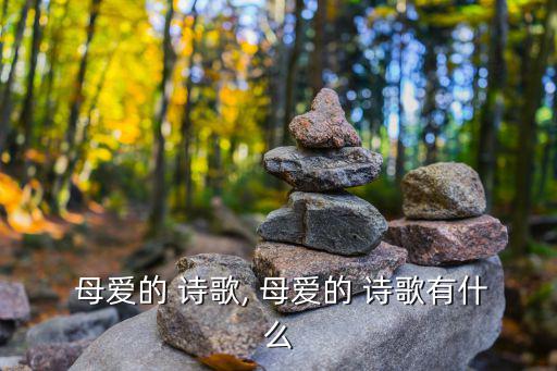  母愛的 詩歌, 母愛的 詩歌有什么