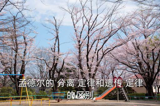 孟德爾分離定律,分離定律:遺傳因子可分離進(jìn)不同配子