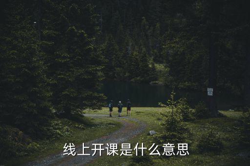 線上授課,線上上課需要學生自控缺乏面對面交流
